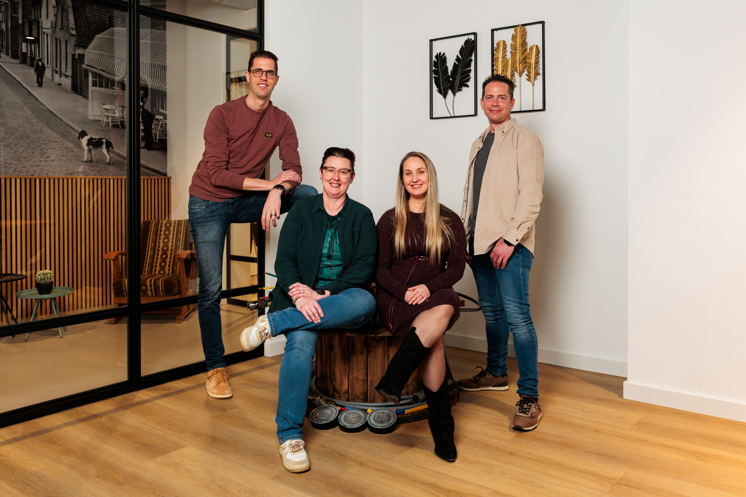 Samen, positief, vertrouwen